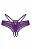 Stringi Obsessive Vibres Crotchless Thong S-3XL